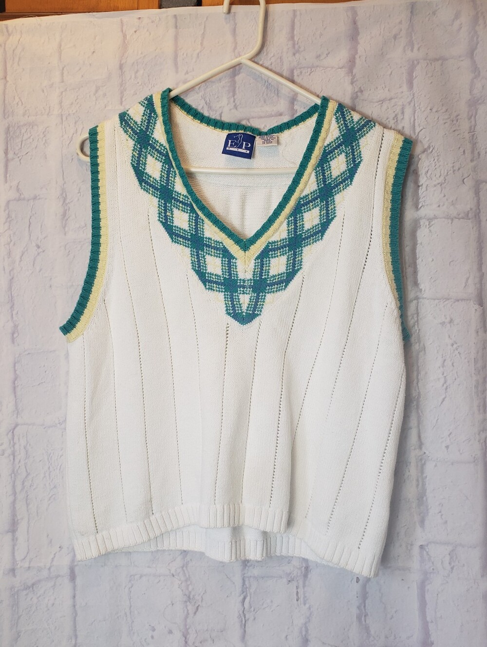 EP PRO Women's Knit Golf Sweater Vest Mefium